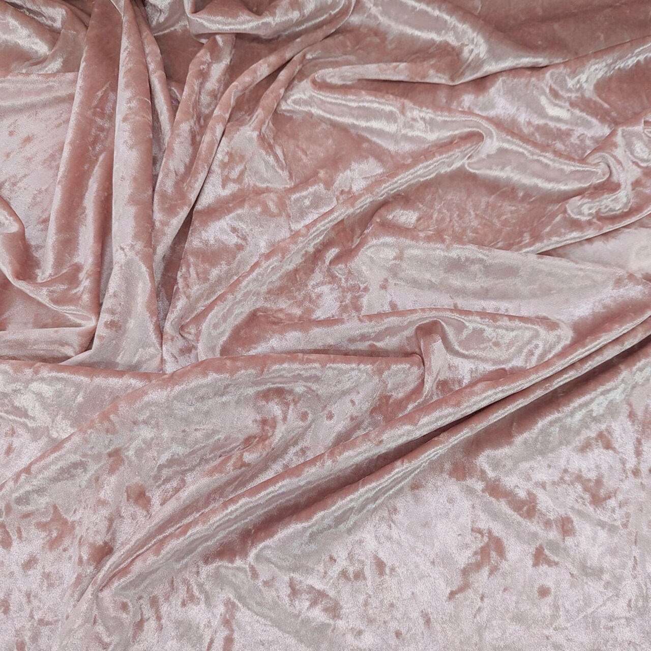 1 Yard Crushed Velvet Fabric Polyester Spandex Stretch Textured 58/59 Inches Wide